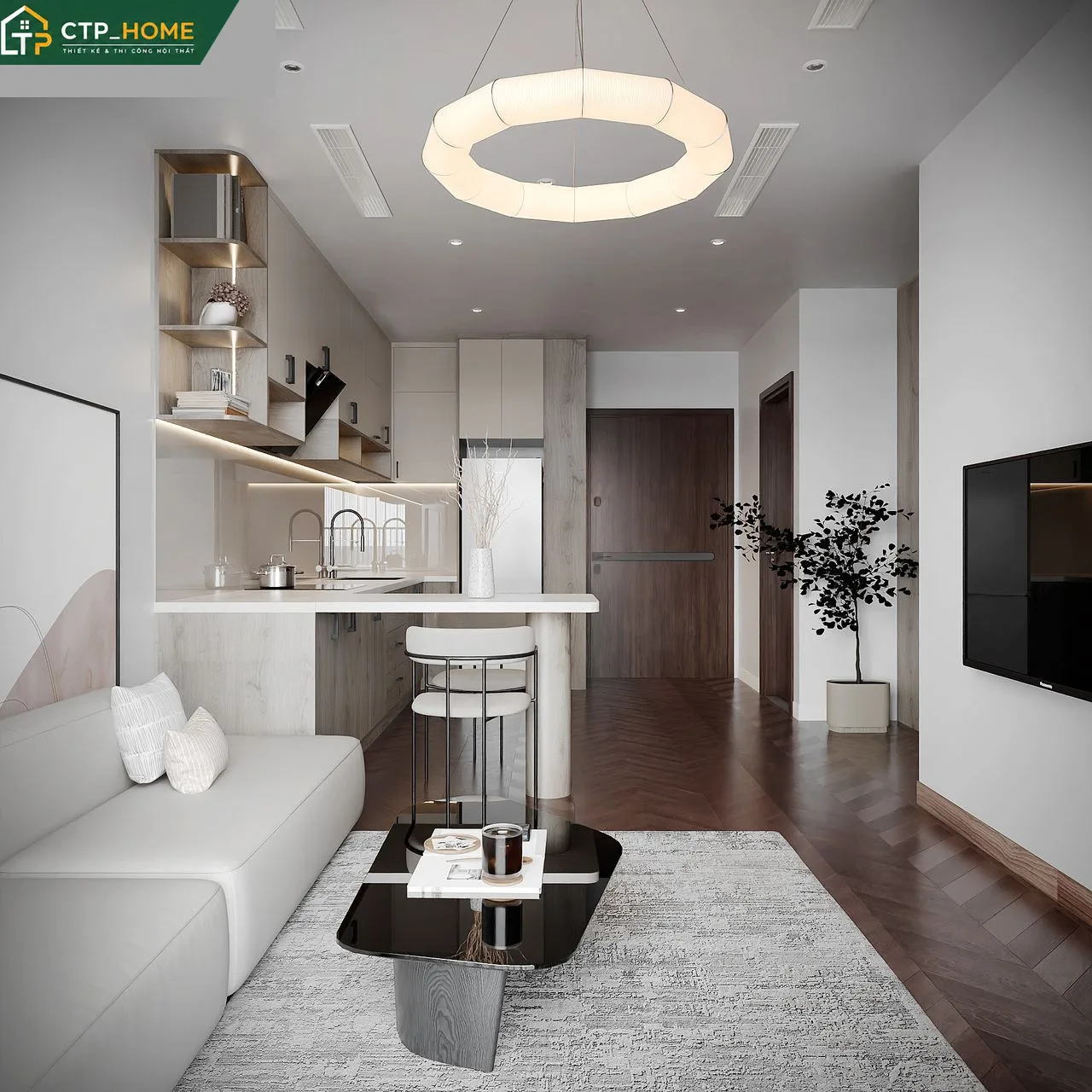 Toàn cảnh không gian sống hiện đại tại Beverly Solari