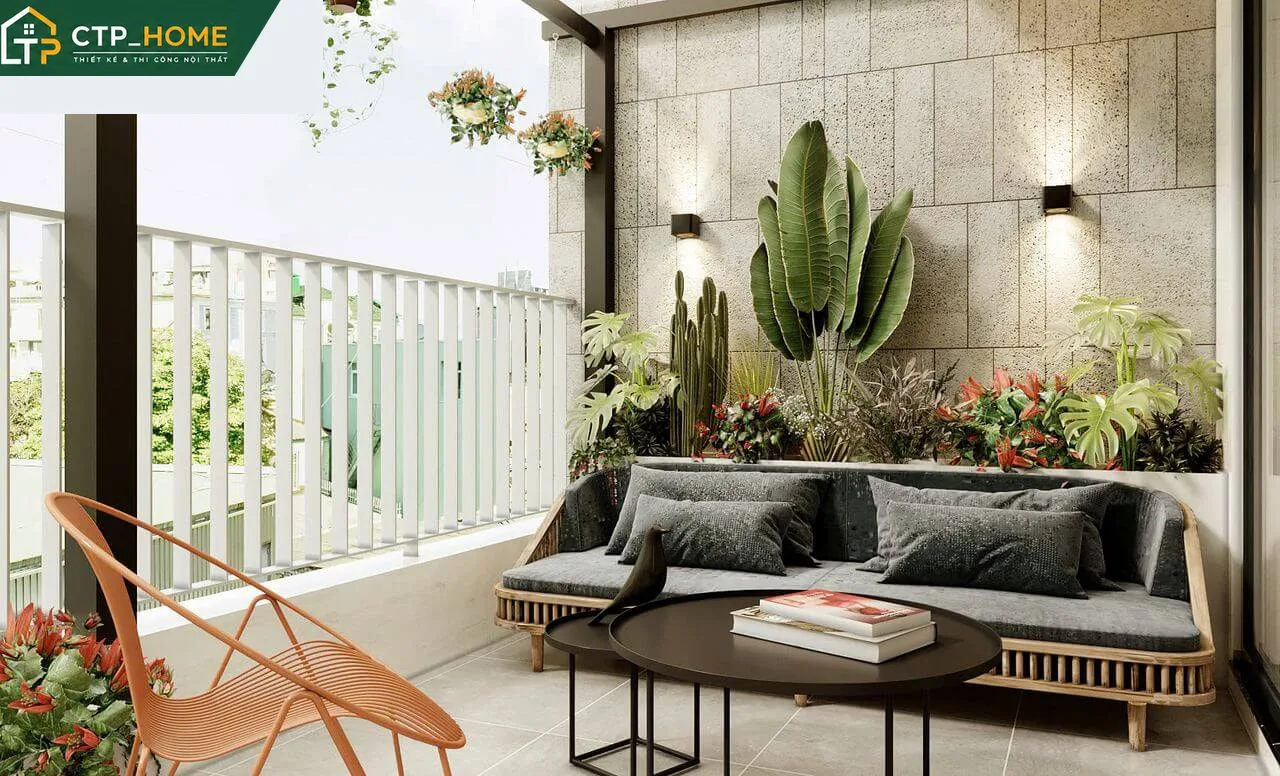 Thiết kế nội thất phòng khách chung cư Mulberry Lane 133m2 phong cách hiện đại tối giản