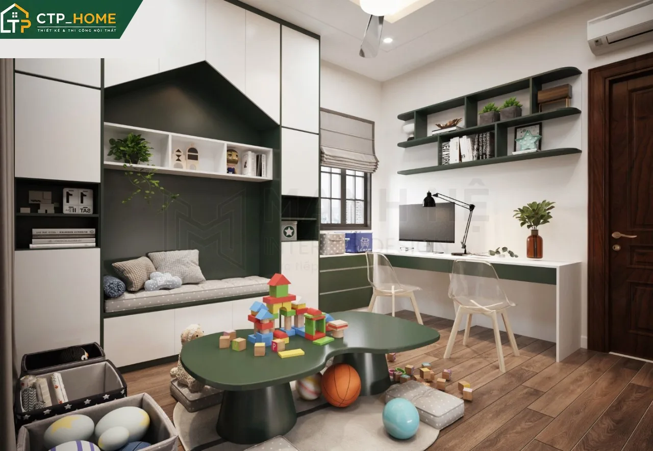 Toàn cảnh nội thất nhà phố Cô Liễu Long An sau khi hoàn thiện – không gian hiện đại, ấm áp và đậm chất gia đình