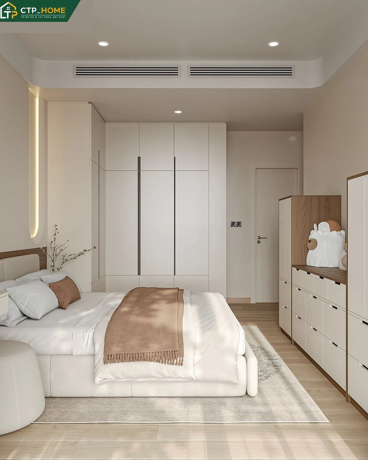 Nhà vệ phòng tắm sử dụng vật liệu cao cấp chống trơn
