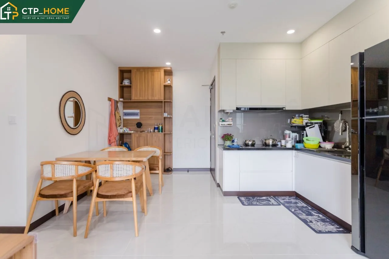 Phòng làm việc và giải trí căn hộ Sky View tiện nghi