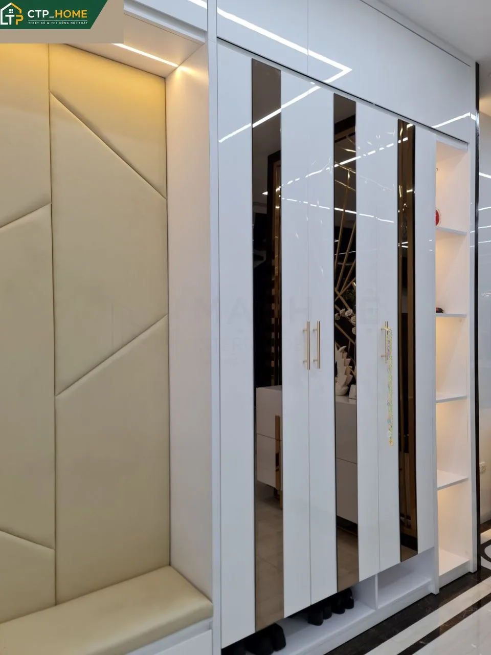 Thi công cầu thang và lan can nội thất nhà phố