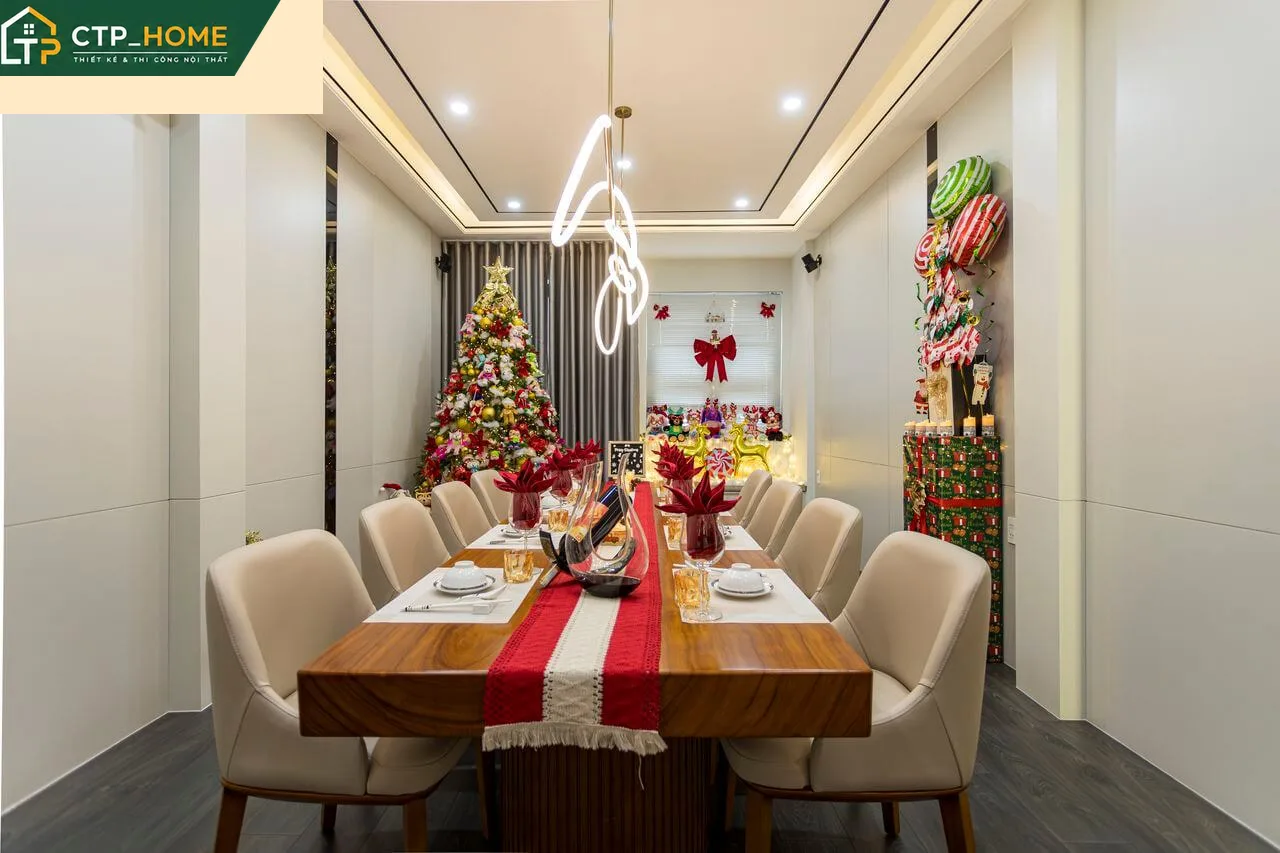 Cầu thang và không gian thông tầng nhà phố thiết kế open-space