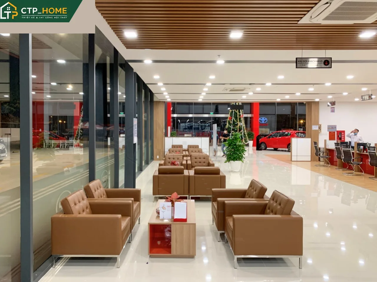 Phòng làm việc lãnh đạo tại văn phòng Toyota