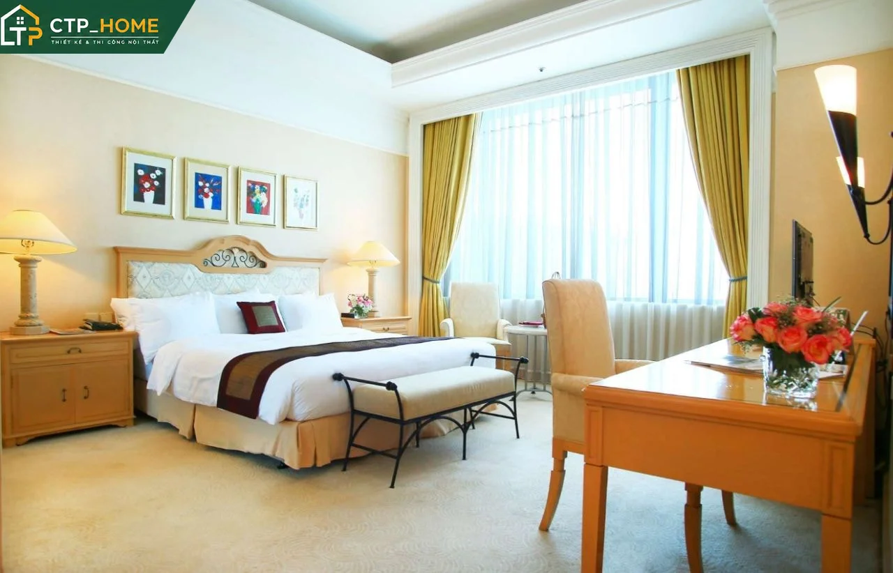 Cam kết chất lượng thi công nội thất khách sạn của CTP_HOME tại TP.HCM