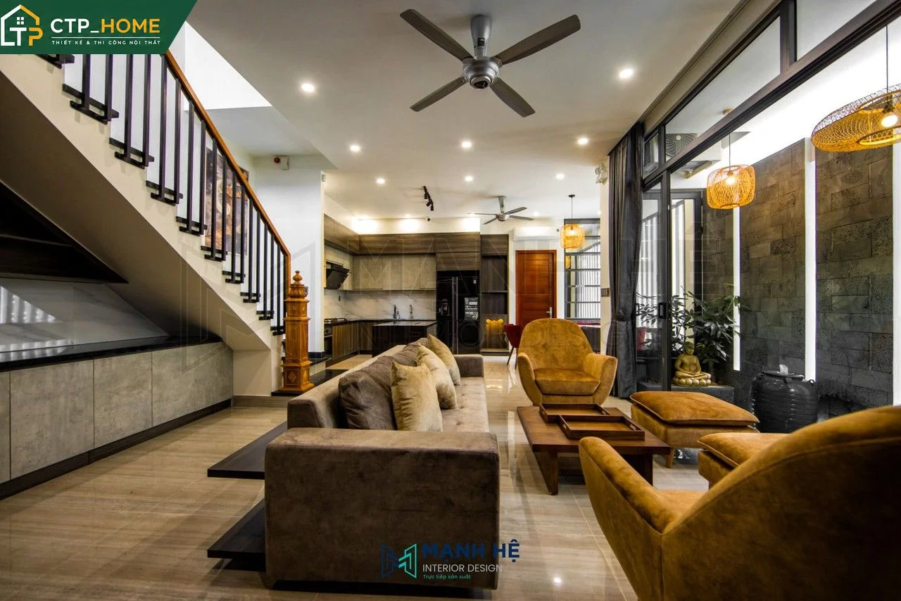 Tổng quan dịch vụ thi công nội thất nhà phố tại CTP_HOME