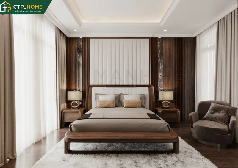 Các phong cách thiết kế nội thất biệt thự phổ biến do CTP_HOME thực hiện