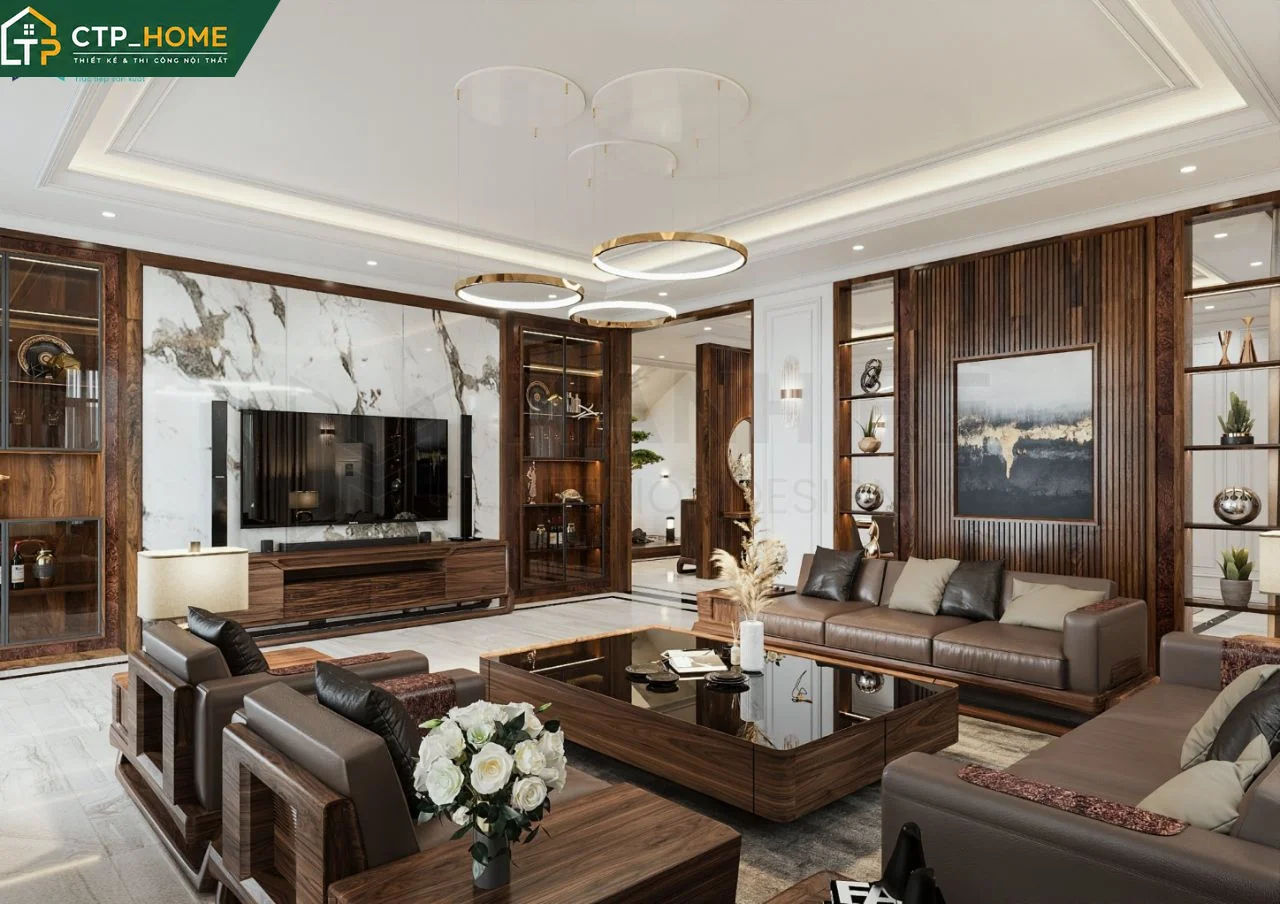 Quy trình thiết kế nội thất biệt thự chuyên nghiệp tại CTP_HOME