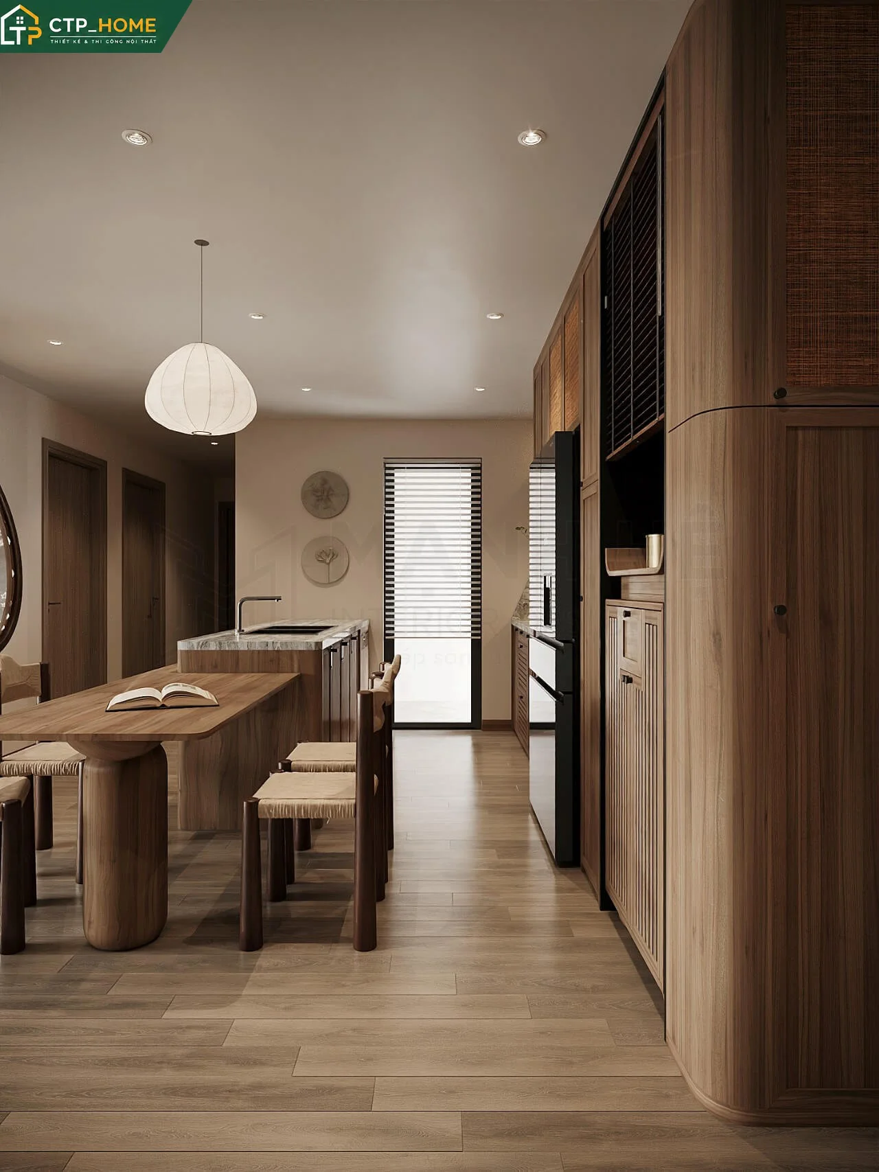 Cam kết chất lượng và lý do chọn CTP_HOME cho dịch vụ Thiết kế nội thất chung cư tại TP.HCM