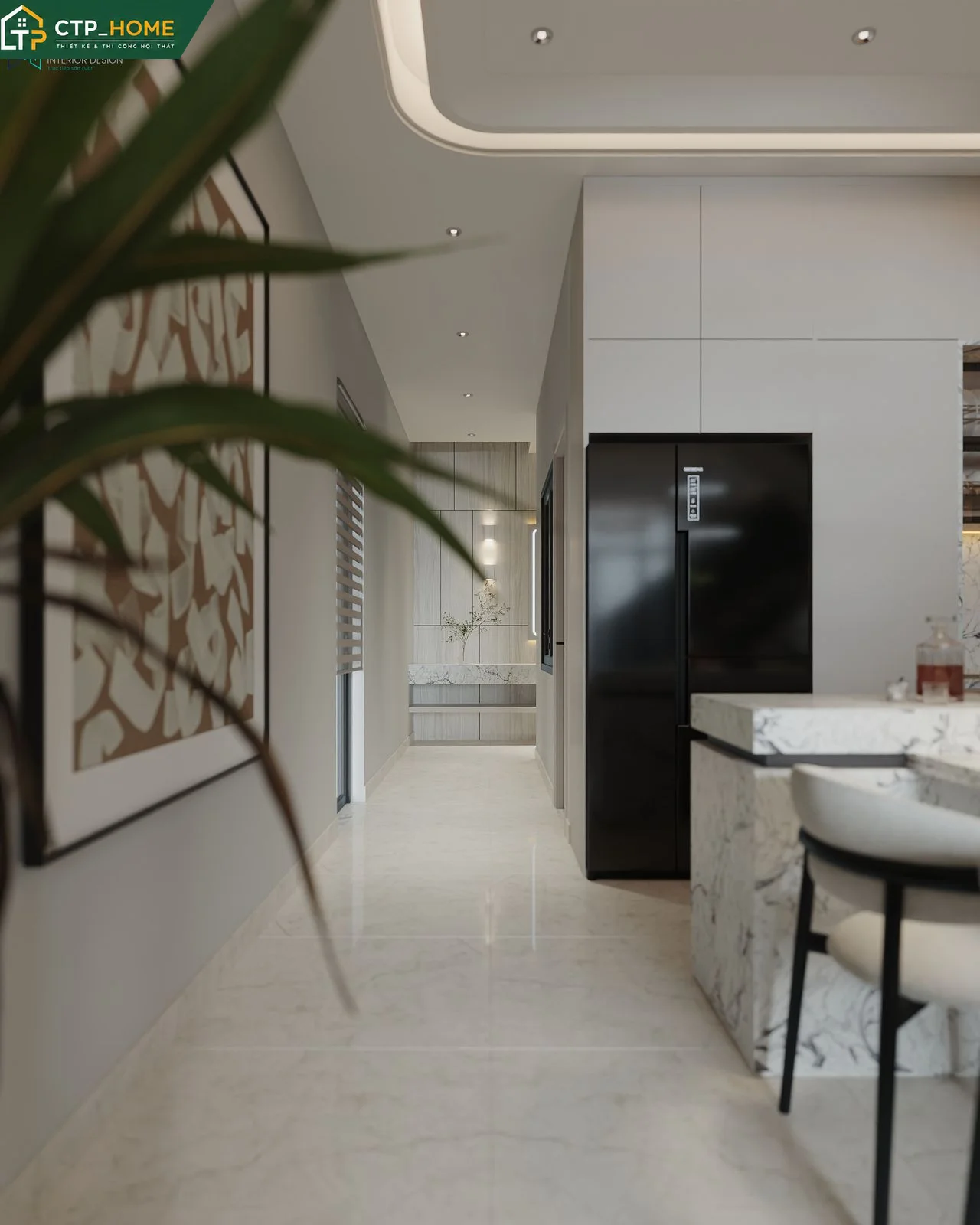 Cam kết chất lượng và lý do chọn CTP_HOME cho Thiết kế nội thất nhà phố