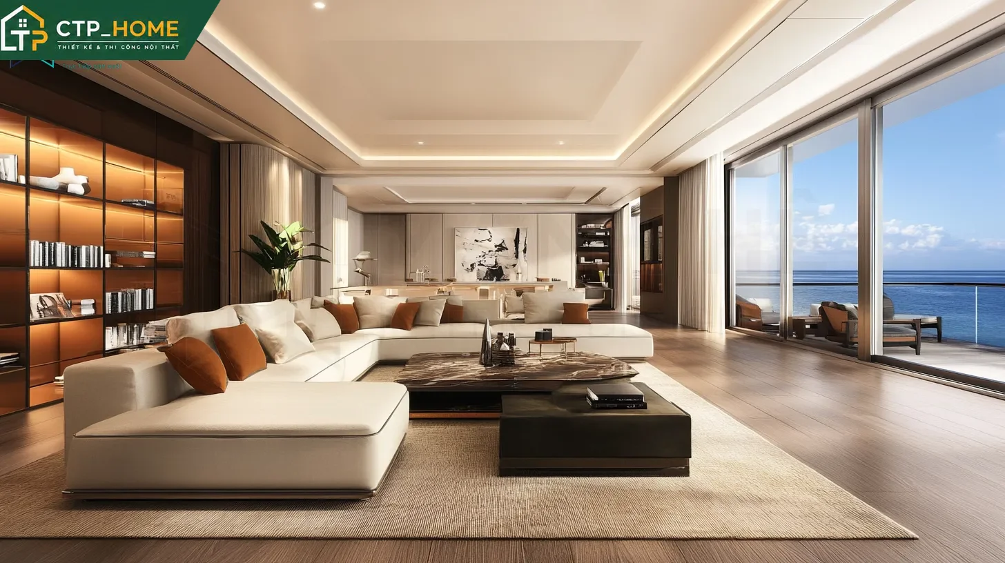Các phong cách Thiết kế nội thất penthouse phổ biến tại CTP_HOME
