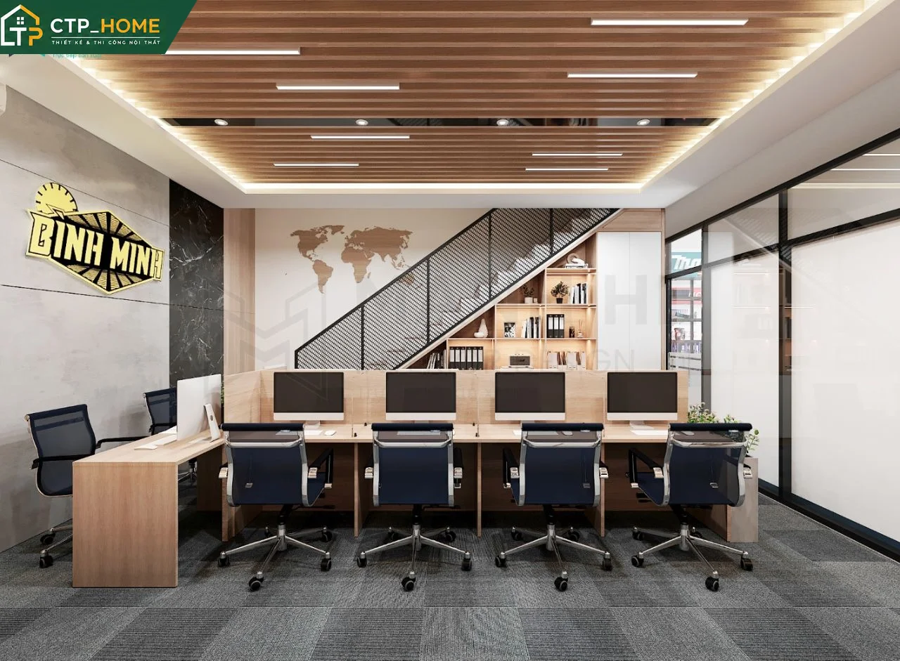Các phong cách Thiết kế nội thất văn phòng phổ biến tại CTP_HOME