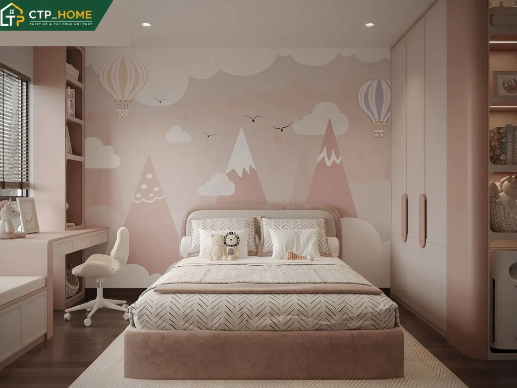 Thiết kế nội thất chung cư Akari City 99m2 3 phòng ngủ hiện đại tại TP.HCM - Ảnh 7