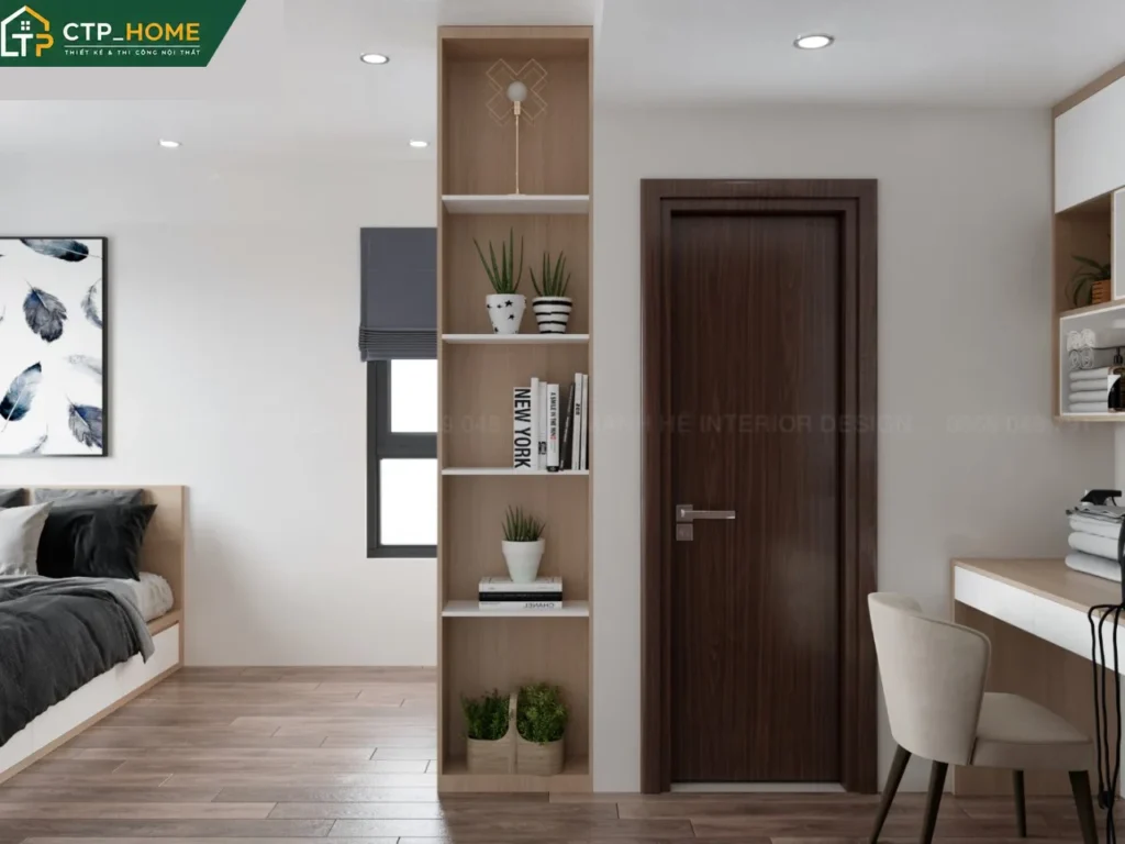 Thiết kế nội thất chung cư The Botanica Phổ Quang 73m2 hiện đại – Anh Hữu - Ảnh 6