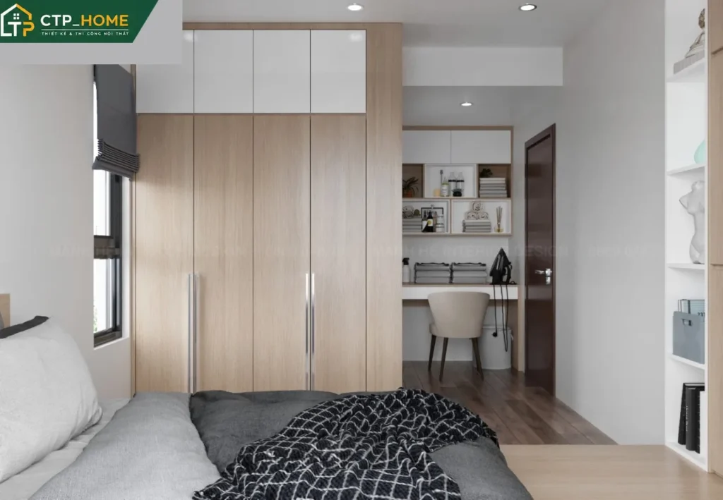 Thiết kế nội thất chung cư The Botanica Phổ Quang 73m2 hiện đại – Anh Hữu - Ảnh 7