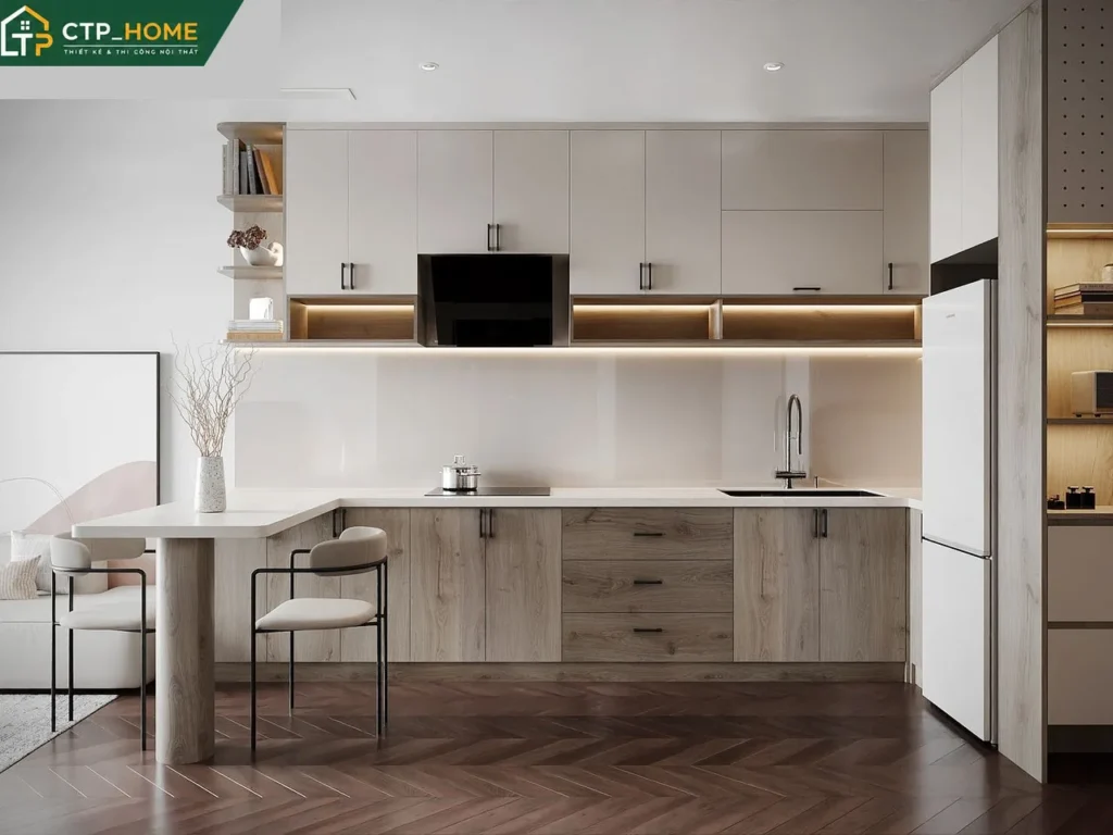 Thiết Kế Nội Thất Chung Cư Beverly Solari 49m2 Hiện Đại - Ảnh 3