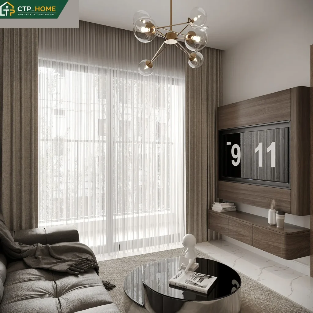 Thiết kế nội thất chung cư Beverly Solari 58m2 hiện đại – CTP_HOME - Ảnh 2