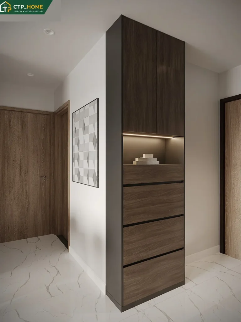 Thiết kế nội thất chung cư Beverly Solari 58m2 hiện đại – CTP_HOME - Ảnh 5