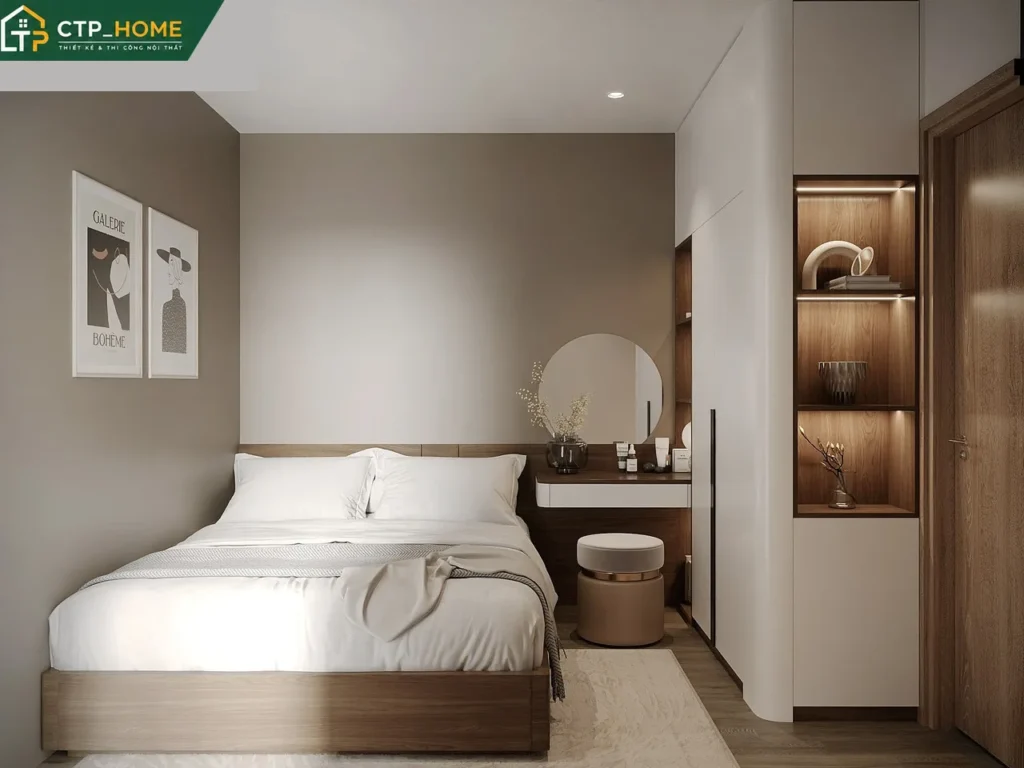 Thiết kế nội thất chung cư Beverly Solari 58m2 hiện đại – CTP_HOME - Ảnh 8
