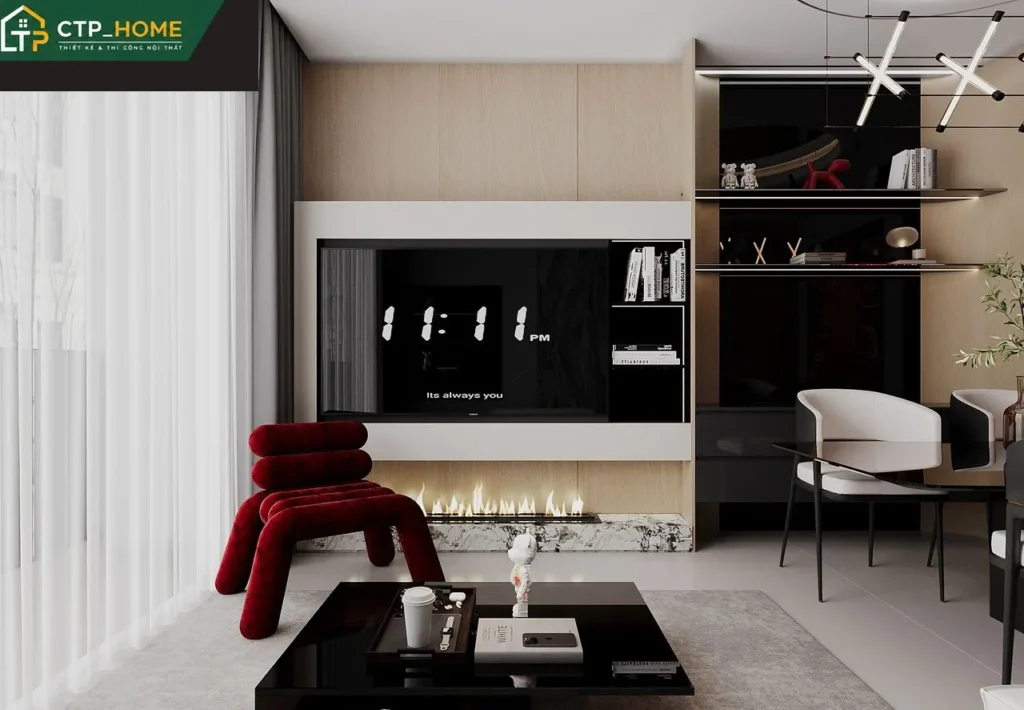 Thiết kế nội thất chung cư Beverly Vinhomes 72m2 hiện đại – Anh D - Ảnh 1