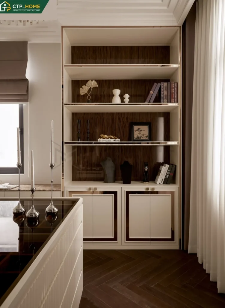 Hoàn thiện nội thất biệt thự đơn lập The Manhattan Vinhomes Grand Park Quận 9 phong cách Lux - Ảnh 7