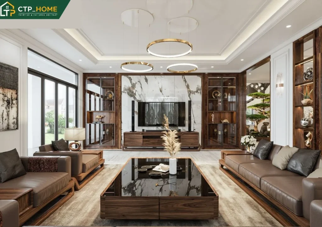 Thiết kế nội thất biệt thự Bình Dương 2 tầng hiện đại – Anh Qúy - Ảnh 5