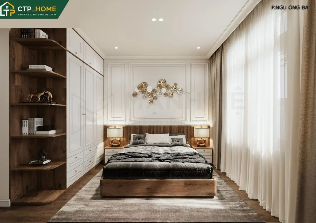 Thiết kế nội thất biệt thự Bến Tre 4 tầng hiện đại – Chị Dung - Ảnh 9