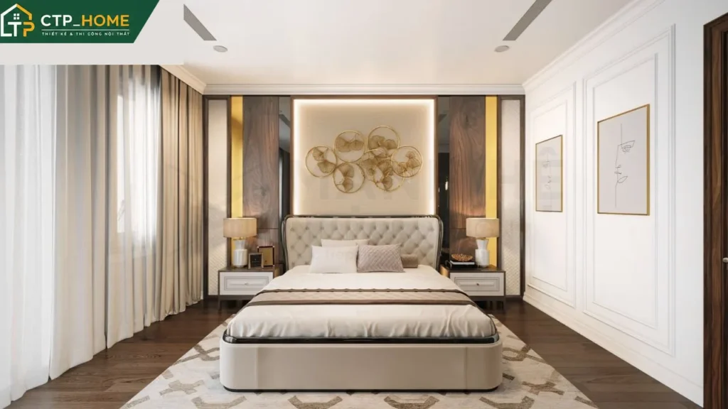 Thiết kế nội thất biệt thự Bến Tre 4 tầng hiện đại – Chị Dung - Ảnh 4