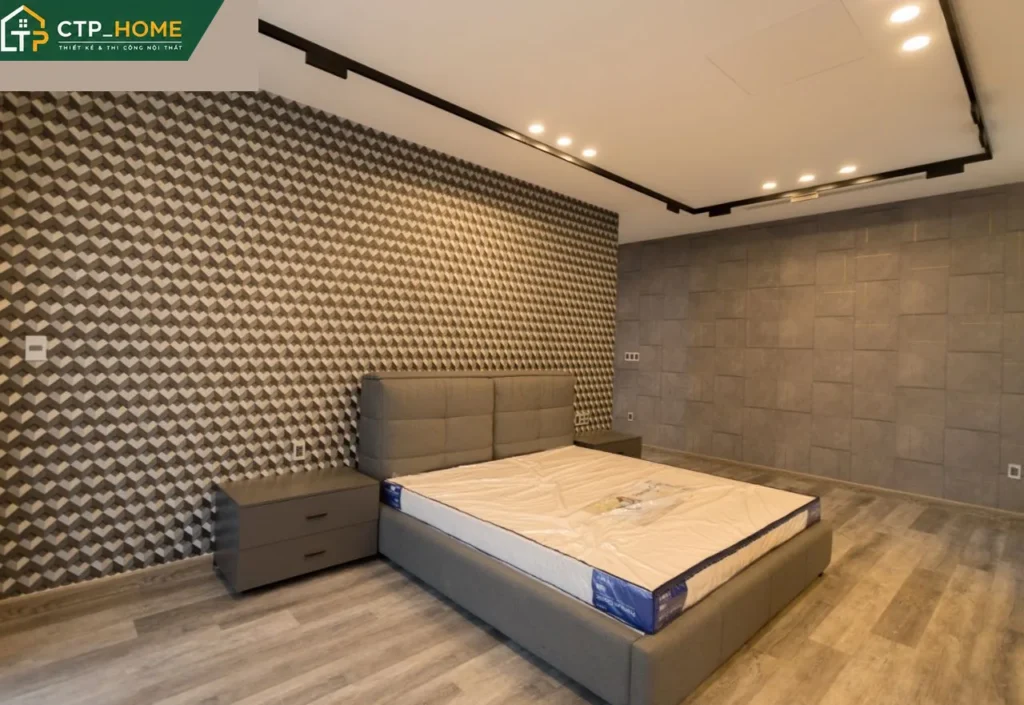 Thiết kế nội thất biệt thự 3 lầu 120m2 Quận 6 phong cách hiện đại sang trọng - Ảnh 7