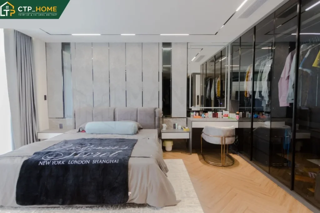 Thiết kế nội thất biệt thự 120m2 3 tầng hiện đại tại TP Thủ Đức - Ảnh 4
