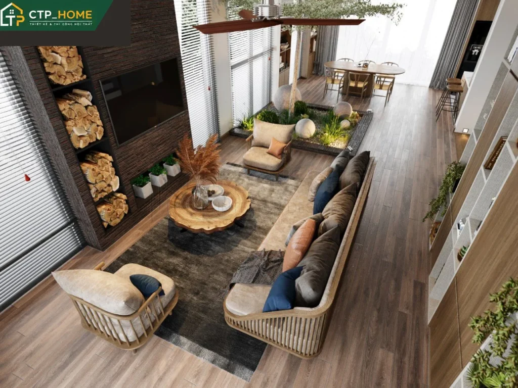 Thiết kế nội thất biệt thự Đà Lạt 3 tầng hiện đại – Anh Cường - Ảnh 1