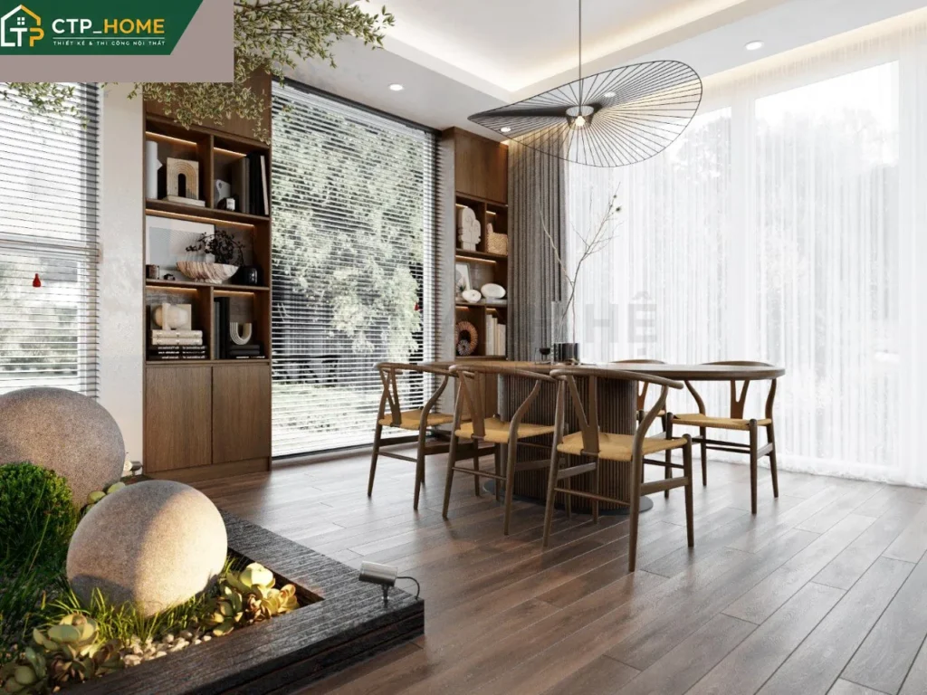 Thiết kế nội thất biệt thự Đà Lạt 3 tầng hiện đại – Anh Cường - Ảnh 2