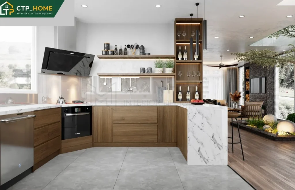 Thiết kế nội thất biệt thự Đà Lạt 3 tầng hiện đại – Anh Cường - Ảnh 4