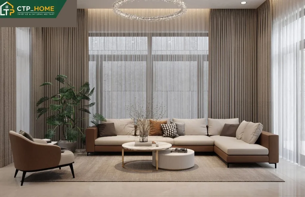 Thiết kế nội thất biệt thự Đồng Nai 3 tầng hiện đại – Chị Ngọc - Ảnh 1