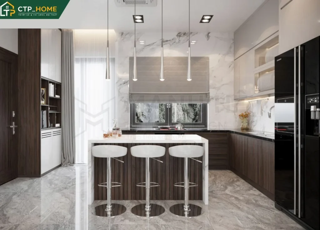 Nội thất biệt thự Quận 2 3 tầng hiện đại – Thiết kế đẳng cấp cho gia chủ Anh Khoa - Ảnh 3