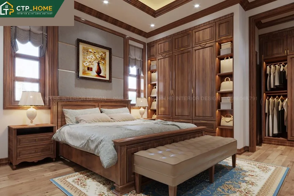Thiết kế nội thất biệt thự Bến Tre 90m2 3 tầng tại Quận 2 – phong cách hiện đại sang trọng - Ảnh 6