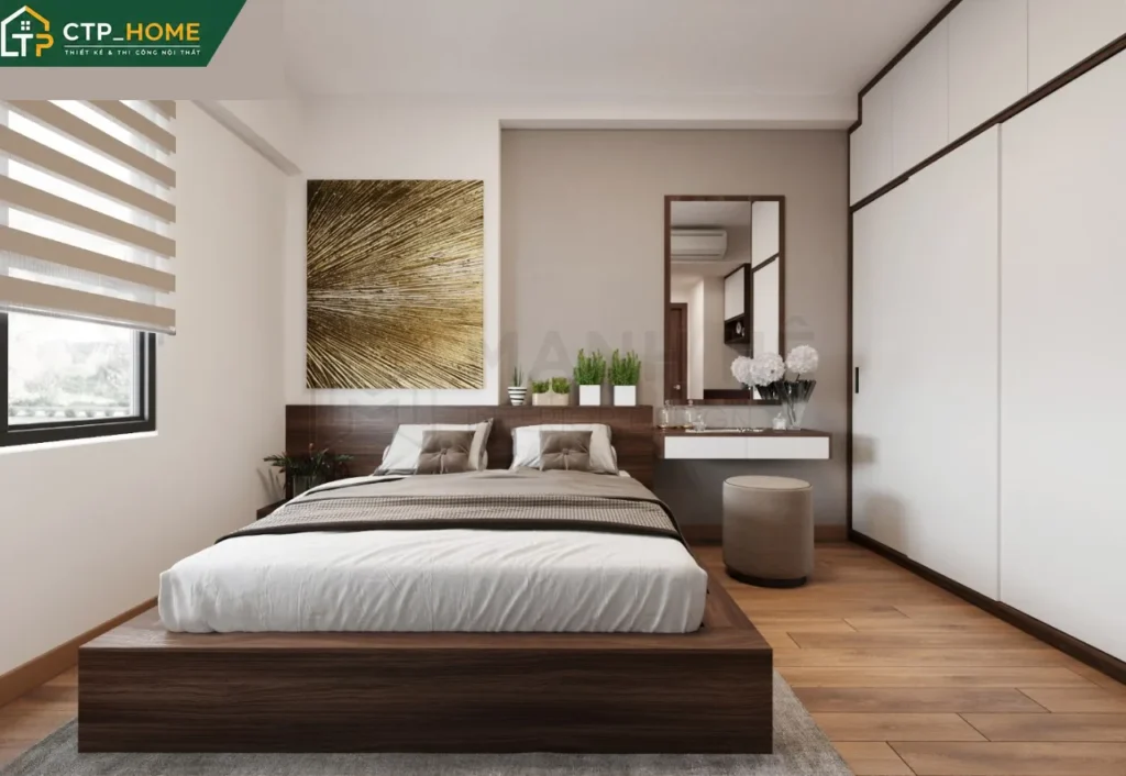 Thiết kế nội thất chung cư Akari City 102m2 hiện đại – CTP_HOME - Ảnh 8