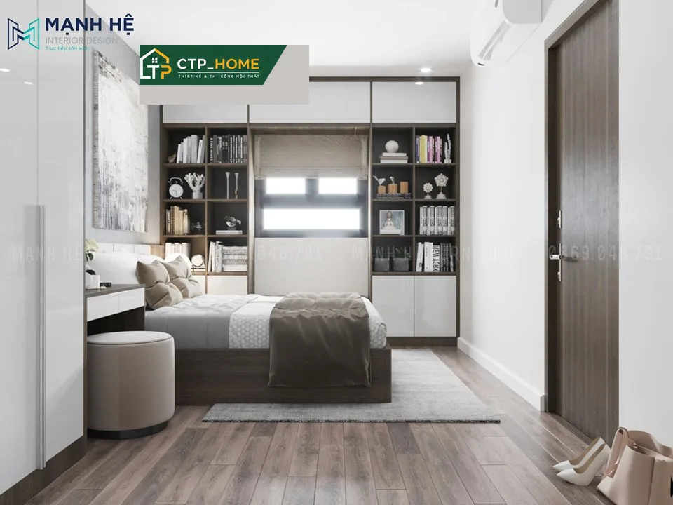 Thiết kế nội thất chung cư City Land 92m2 hiện đại – Anh Cường - Ảnh 5