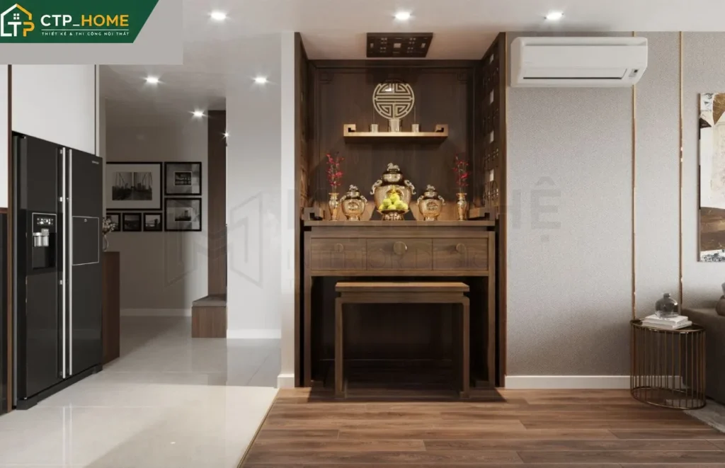 Thiết kế nội thất chung cư D’lusso Emerald 98m2 hiện đại sang trọng - Ảnh 5