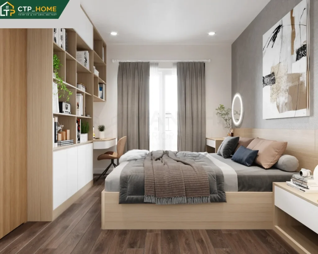 Thiết kế nội thất chung cư Dream Home Palace 62m2 hiện đại – CTP_HOME - Ảnh 8