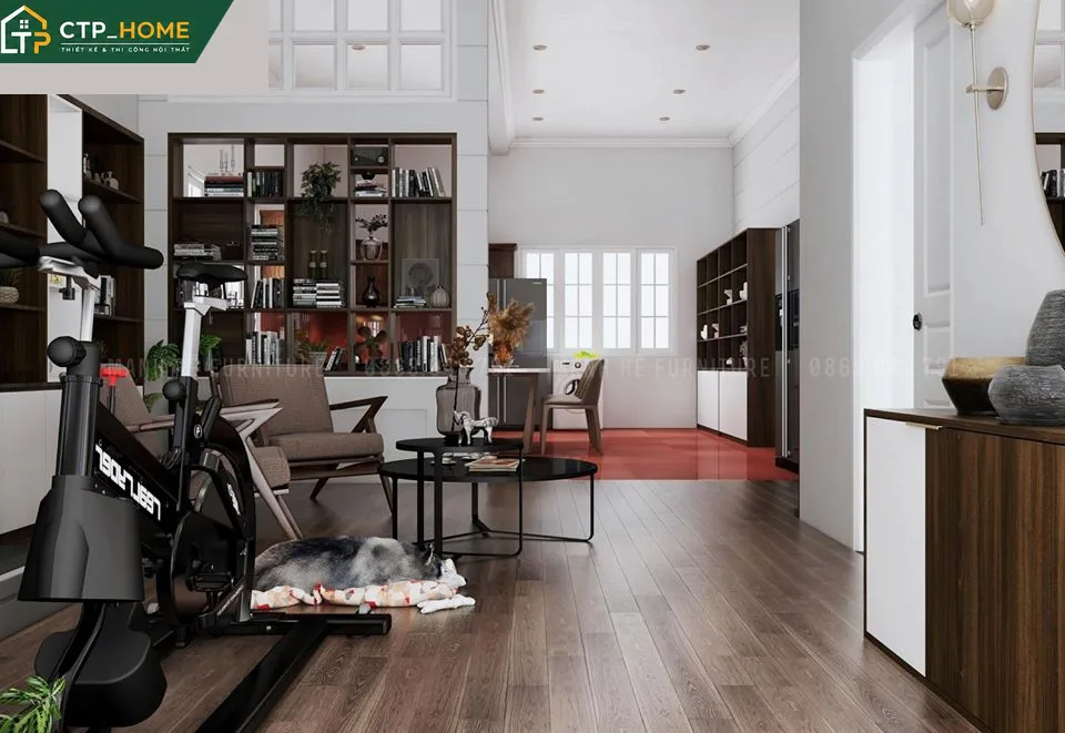 Thiết kế nội thất căn hộ Flora Novia Quận 9 57m2 phong cách hiện đại sang trọng - Ảnh 1