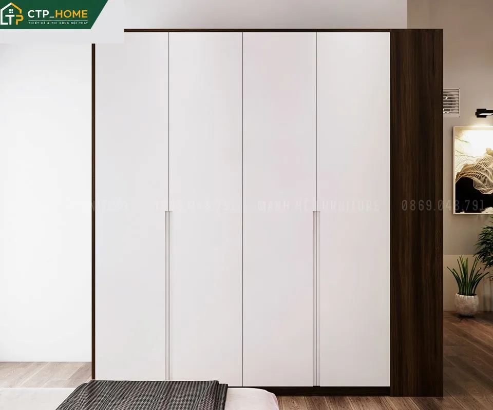 Thiết kế nội thất căn hộ Flora Novia Quận 9 57m2 phong cách hiện đại sang trọng - Ảnh 7