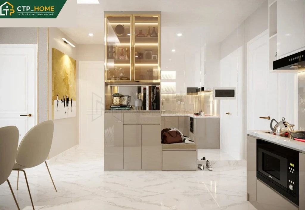 Thiết kế nội thất chung cư Mia Trung Sơn 65m2 hiện đại – CTP_HOME - Ảnh 3