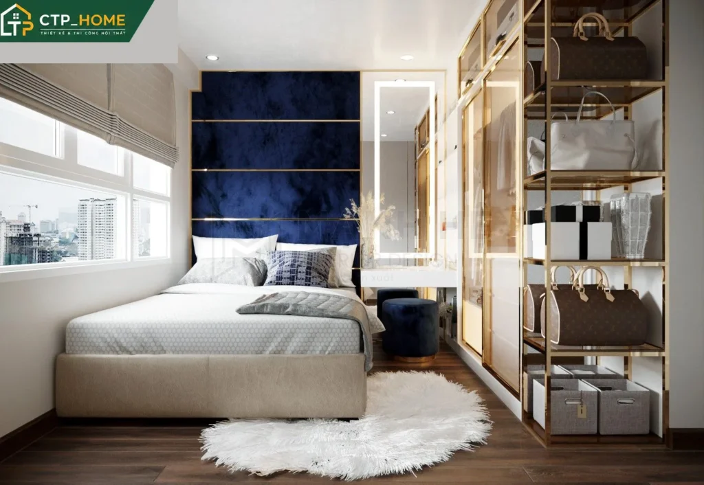 Thiết kế nội thất chung cư Mia Trung Sơn 65m2 hiện đại – CTP_HOME - Ảnh 5