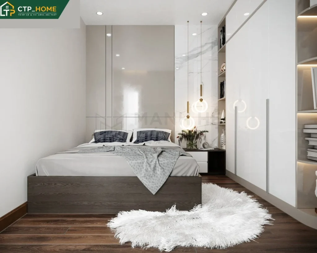 Thiết kế nội thất chung cư Mia Trung Sơn 65m2 hiện đại – CTP_HOME - Ảnh 7