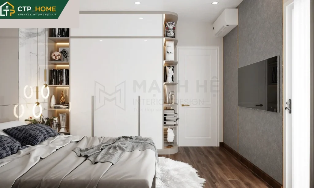 Thiết kế nội thất chung cư Mia Trung Sơn 65m2 hiện đại – CTP_HOME - Ảnh 8