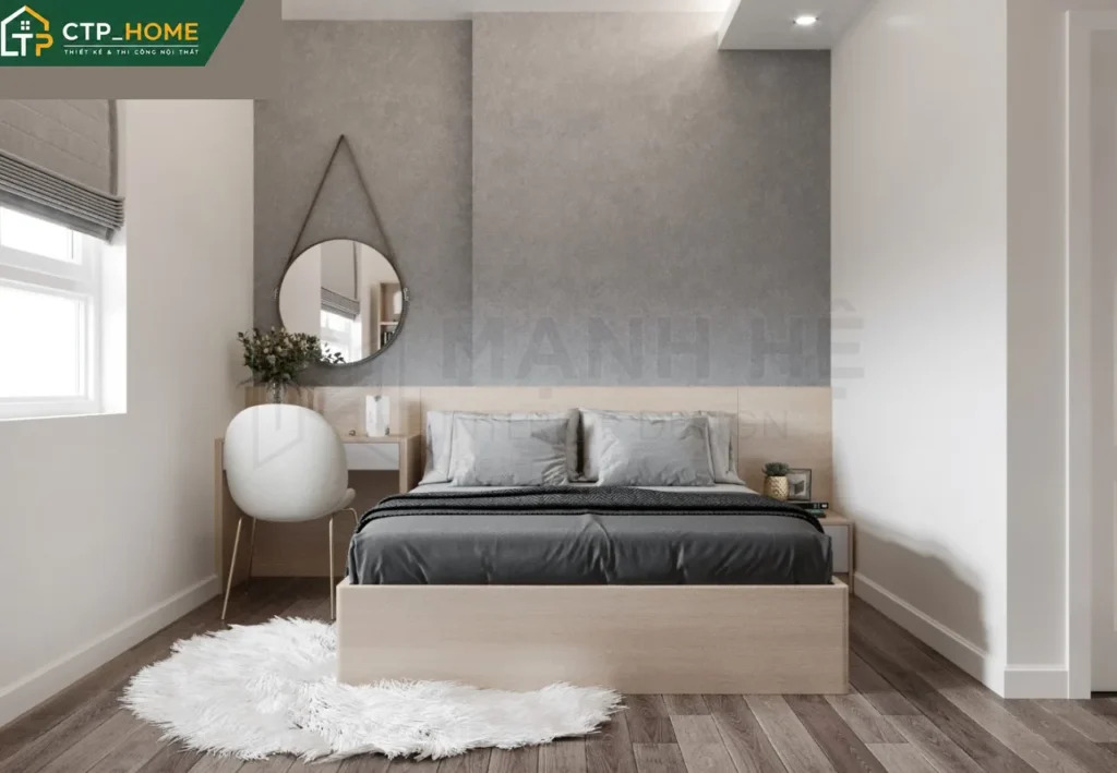 Thiết kế nội thất chung cư Moonlight 51m2 hiện đại – Chị Lan - Ảnh 5