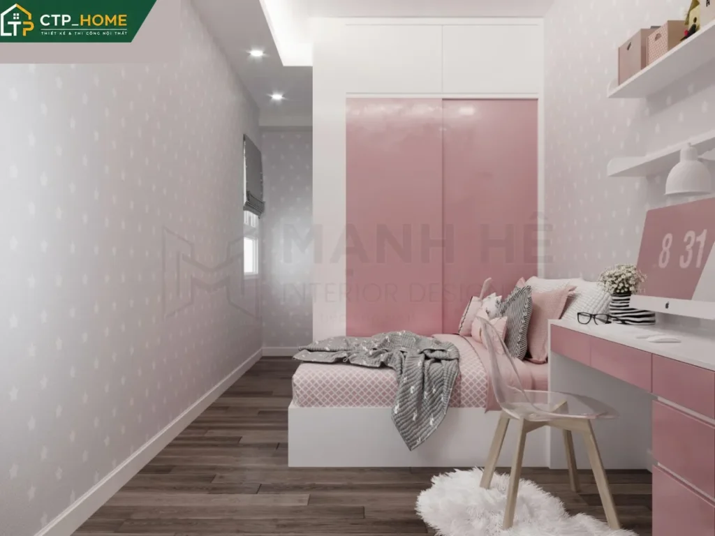 Thiết kế nội thất chung cư Moonlight 51m2 hiện đại – Chị Lan - Ảnh 8