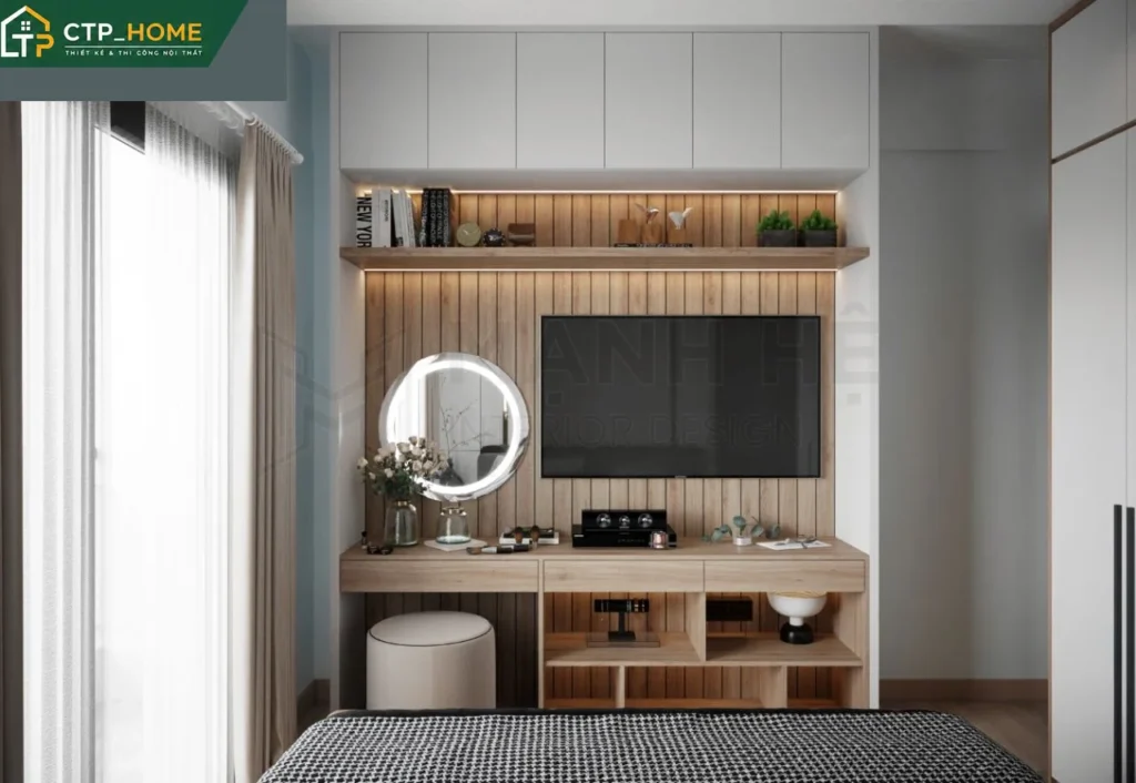 Thiết kế nội thất chung cư Tecco Centre Home 60m2 hiện đại – CTP_HOME - Ảnh 9