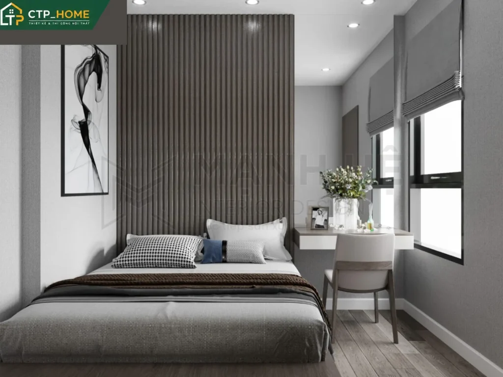 Thiết kế nội thất chung cư Vinhomes Grand Park 59m2 hiện đại tại Quận 9 - Ảnh 7